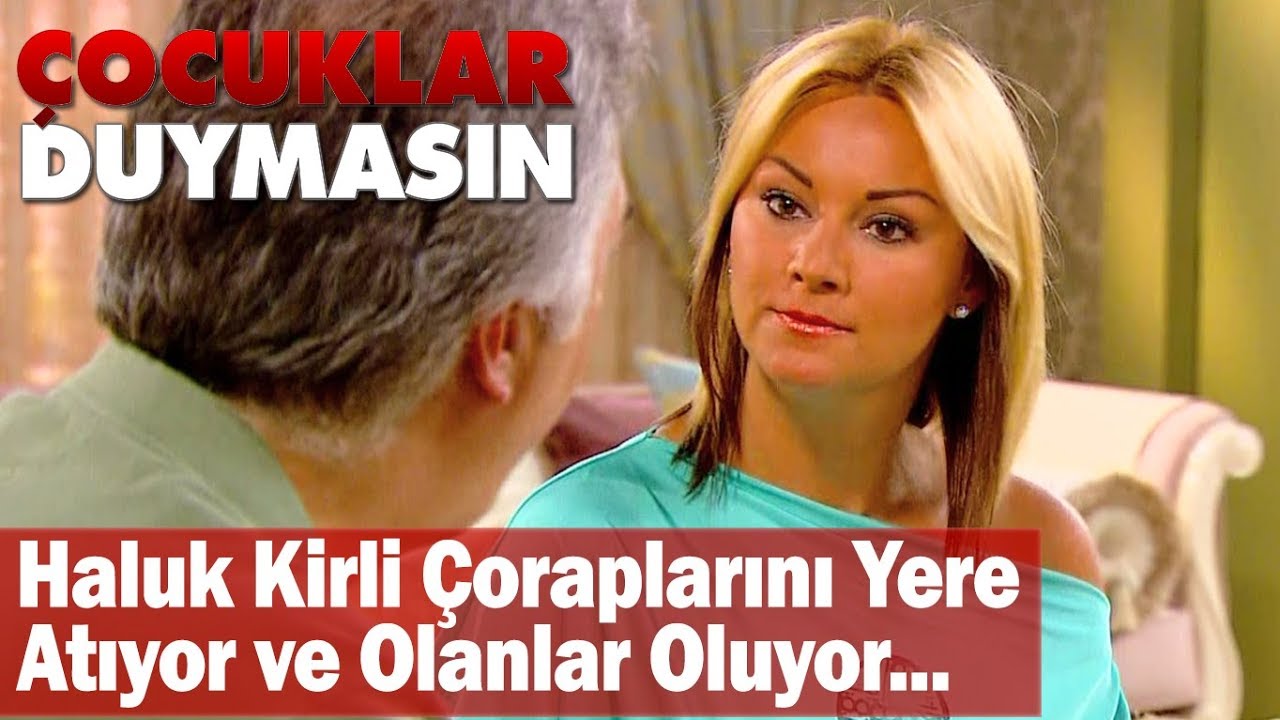 Haluk kirli çoraplarını yere atınca olanlar oluyor! - Çocuklar Duymasın