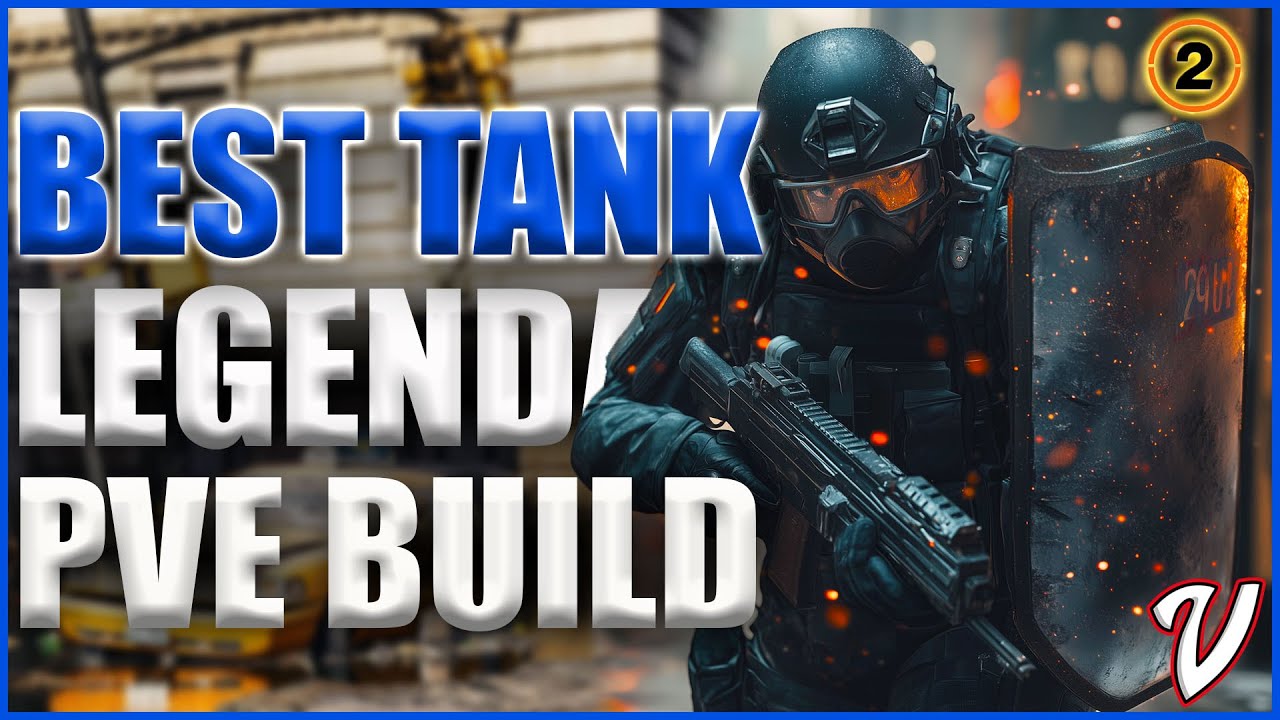 Unkillable Tank Build! BEST Bulwark Shield Setup for Solo & Team Play | The Division 2 Legendary PVE