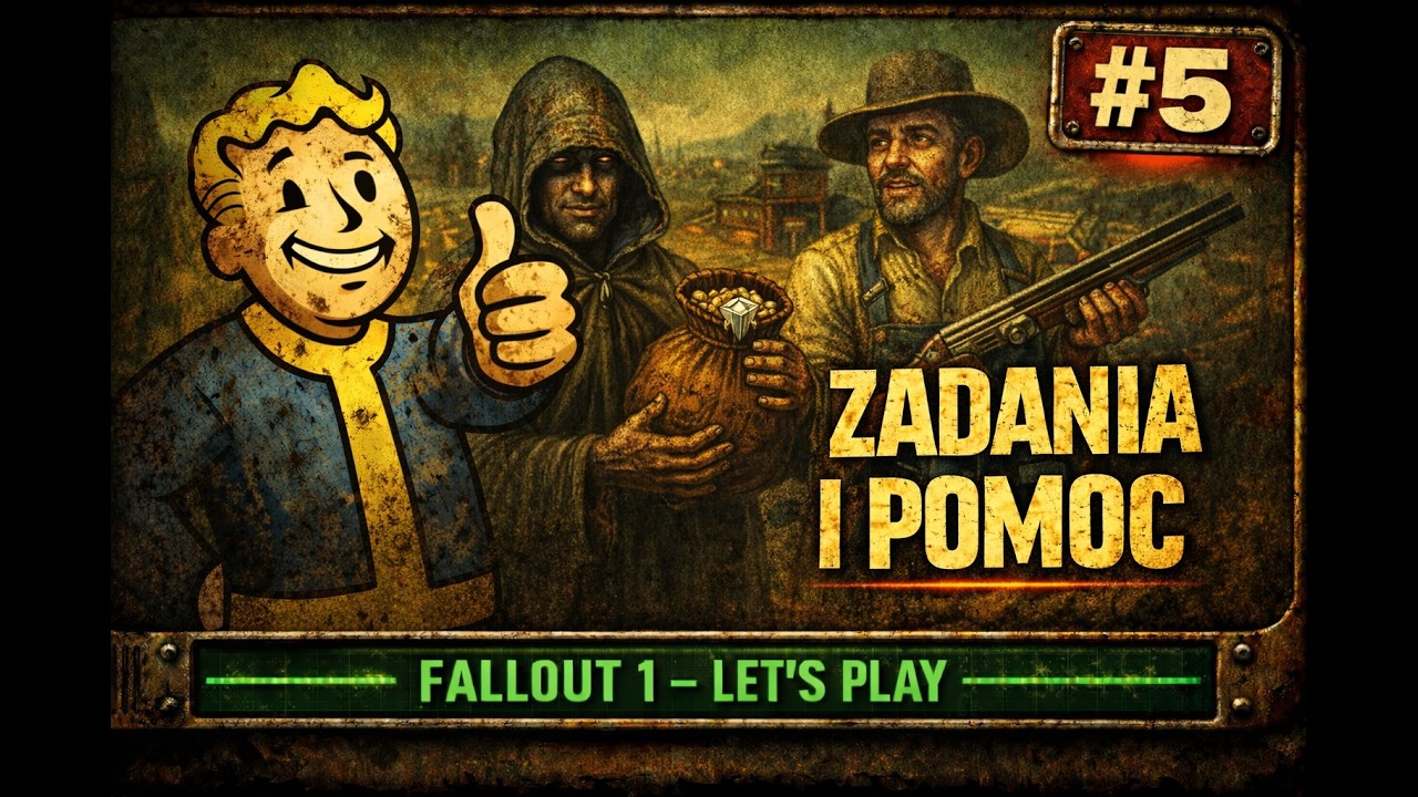 Fallout 1 #5 Pomoc farmerowi i gildia złodziei Loxley'a