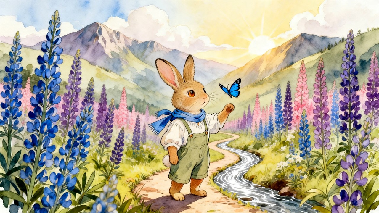 Wildflowers, Mountains & Summer Dreams 🦋⛰️ | Relaxing Celtic Folk Music & Storybook Ambience