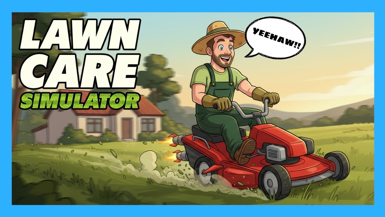 I Even Charged My Own Grandpa For Cutting The Grass! | Lawn Care Simulator