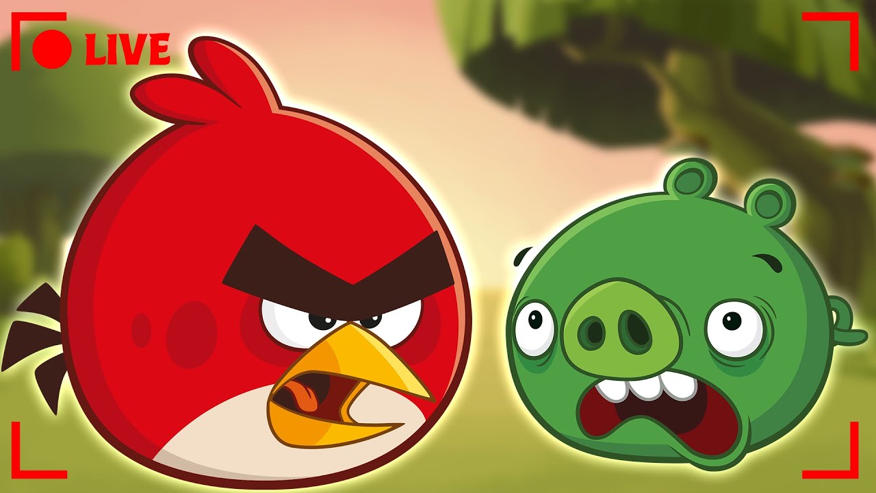 🔴 LIVE Pure Angry Birds Nostalgia Collection😍❤️