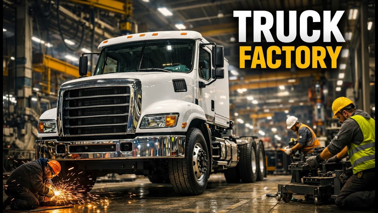 How Trucks Are Built | Inside a Heavy Vehicle Factory | Truck Manufacturing Factory Process Exposed