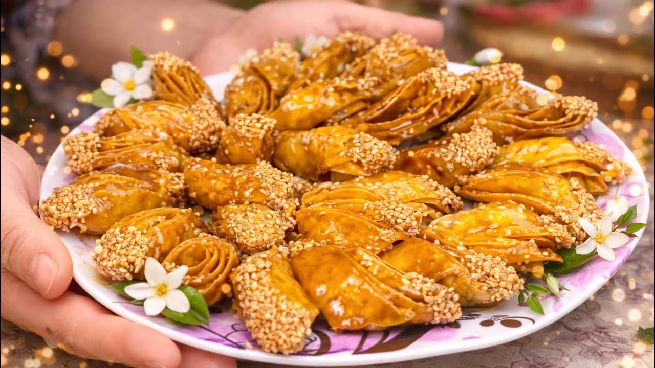 لسان طير من أسهل 🤍 معسلات رمضانية بطريقة جد مبسطة وناجحة 100%👍