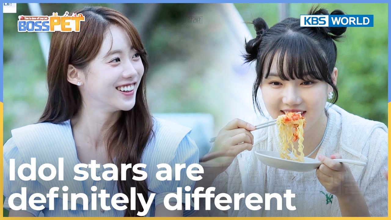 Idol stars are definitely different [Boss Pet : EP.11-1] | KBS WORLD TV 221007
