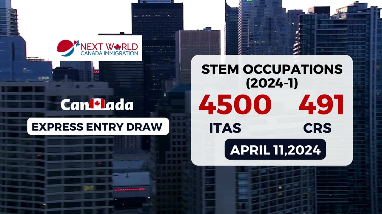 Latest Express Entry | Stem Occupations (2024-1) | Canada Immigration #canada #immigrationconsultant