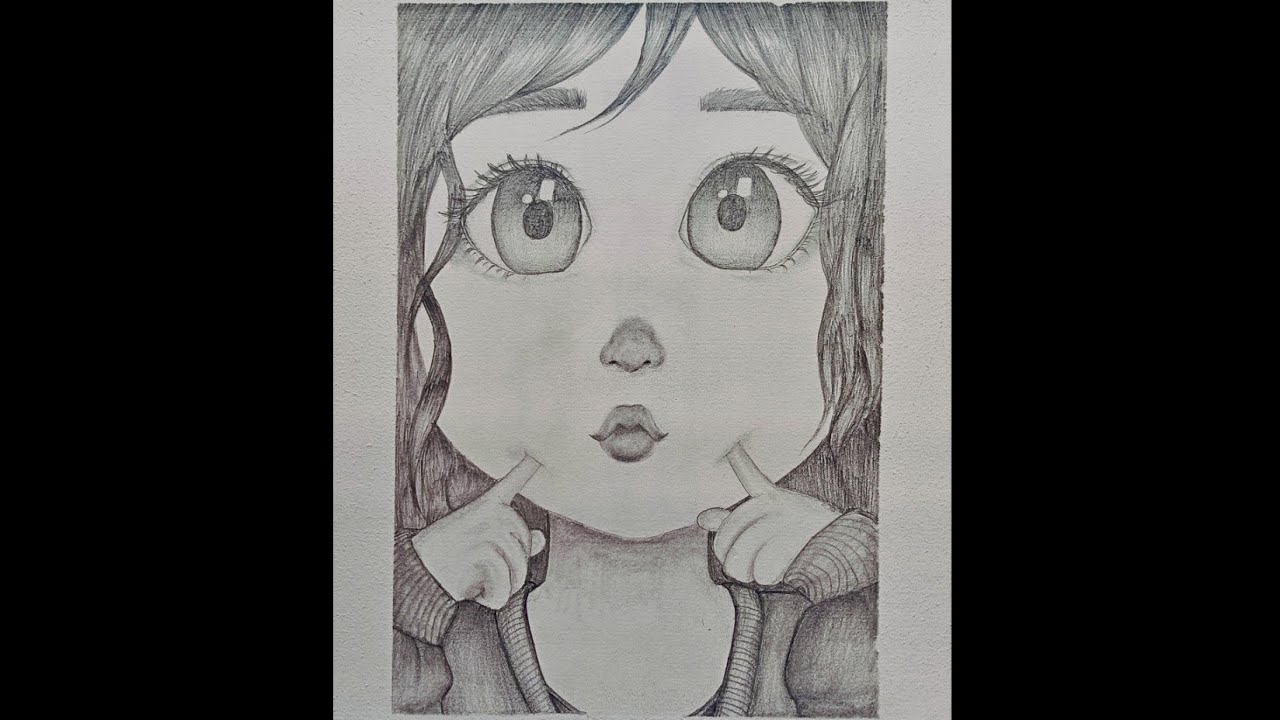 Drawing a cute anime girl - Part 2 || How to draw anime step by step || #art #drawing #animeart