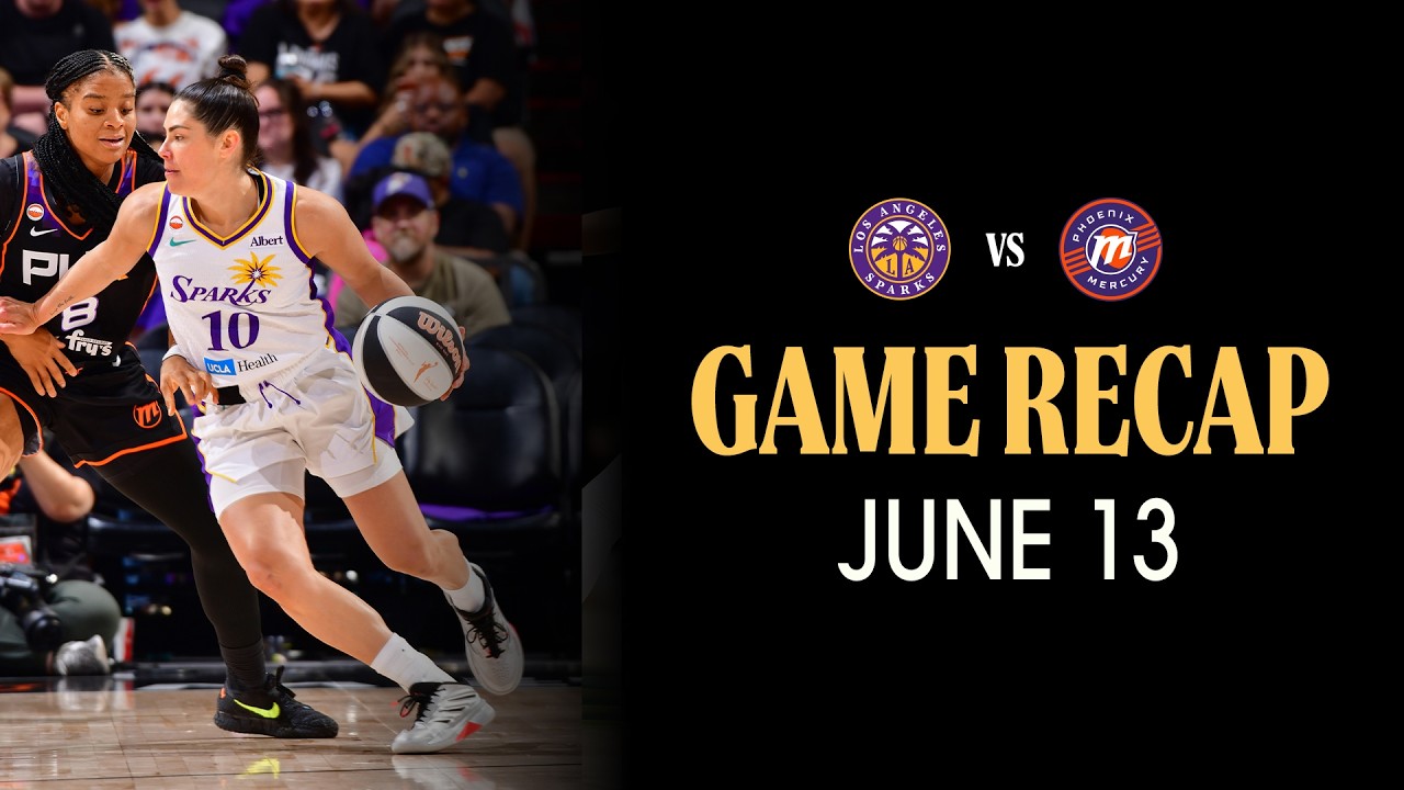LA Sparks Basketball | Kelsey Plum Drops 43 points vs. Phoenix Mercury 6.13.26