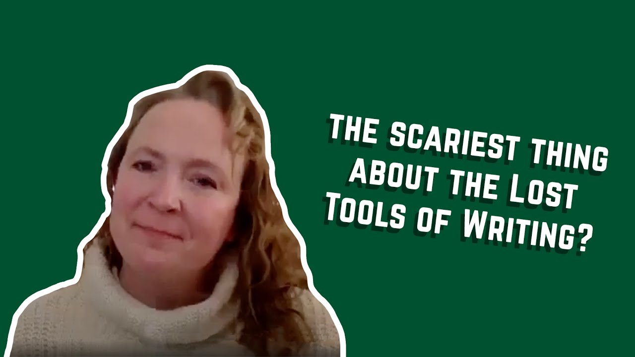 What is the scariest thing about the Lost Tools of Writing?