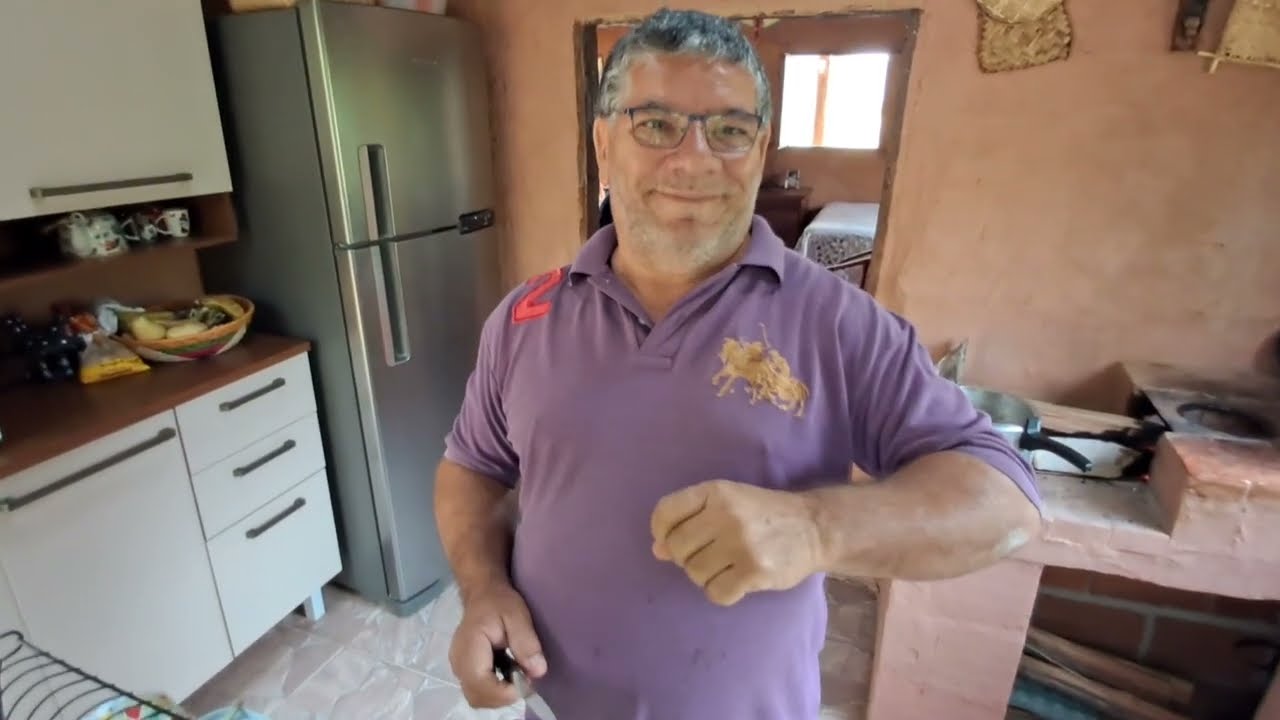 Miro na cozinha - Virado de vagem