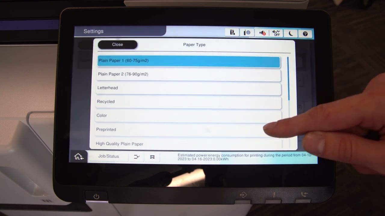 Changing Paper Sizes - Epson WorkForce Copier (How to)
