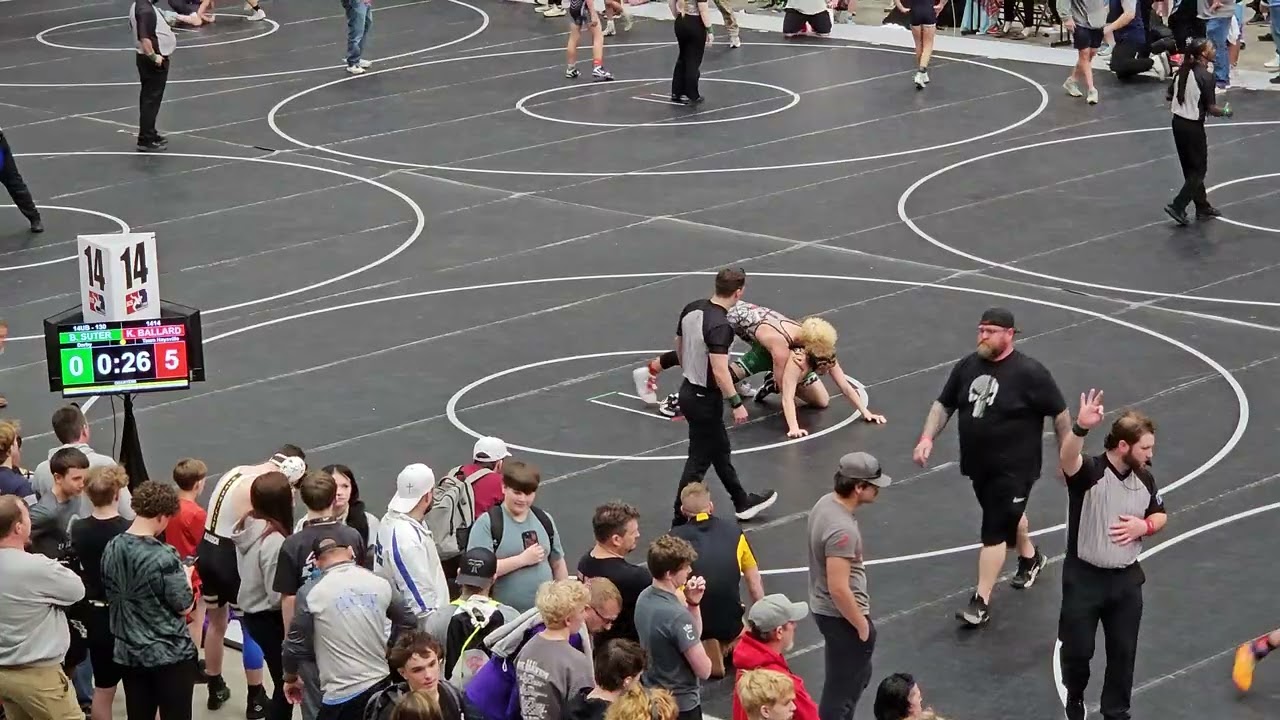 W. 3-7-26 Districts Keaton match 1