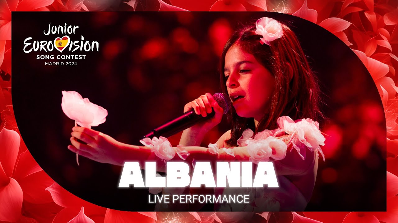 Nikol Çabeli - Vallëzoj (LIVE) | Albania 🇦🇱 | Junior Eurovision 2024 | #JESC2024