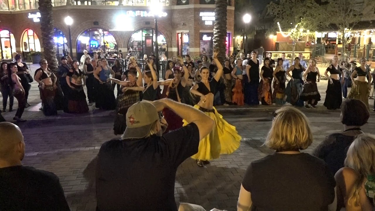 Tribal Bellydance Flash Mob at CityArts Factory's Dia de los Muertos 2017