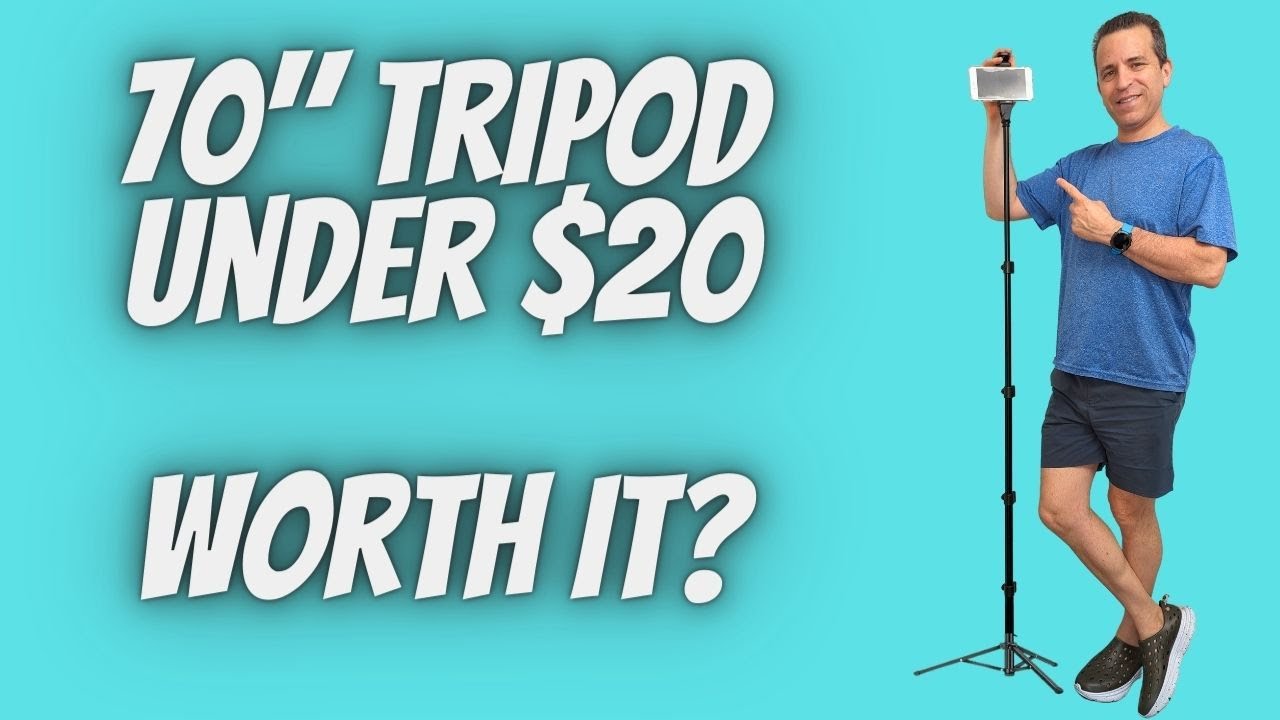 70 Inch Phone Tripod Under $20 2023