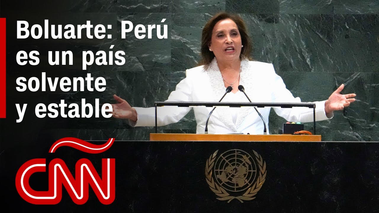 Discurso completo de Dina Boluarte en la Asamblea de la ONU