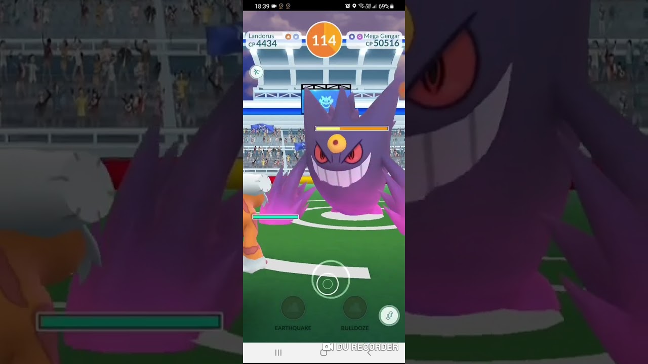 Pokemon Go-T4.5 Mega Gengar(Sludge Bomb)(超級耿鬼) Raid Solo by 9 unique pokemons(Sunny)(KO@10s)14/10/23