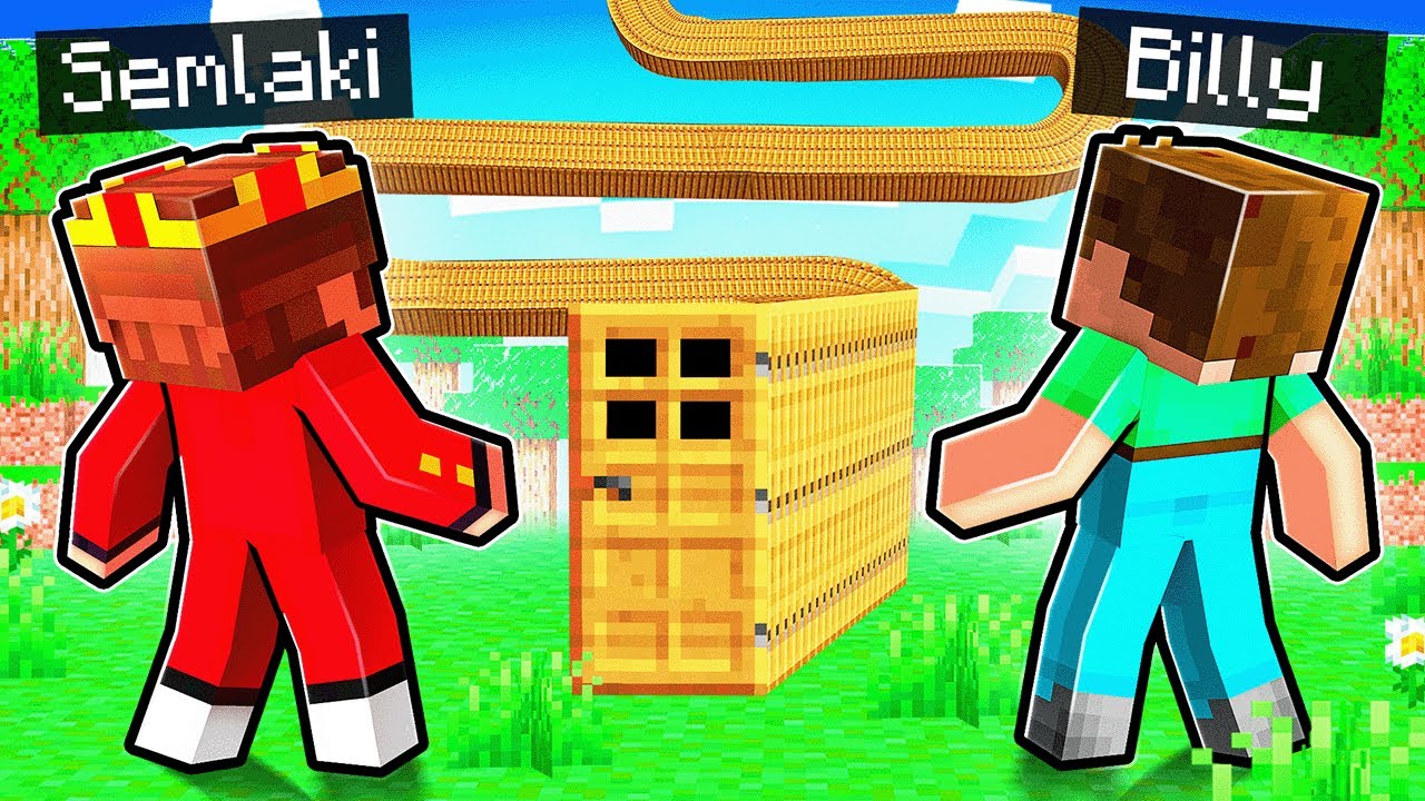 Wir haben die LÄNGSTE TÜR in Minecraft gefunden…