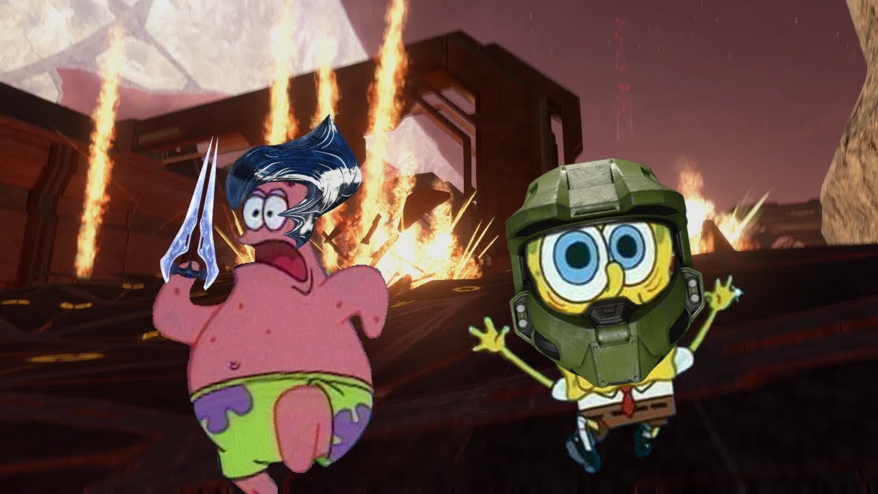 Mi amiga juega Halo 3 por primera vez