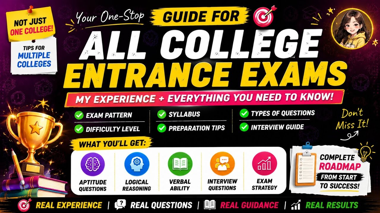 All About GITAM GAT & Other College Entrance Exams | My Full Experience