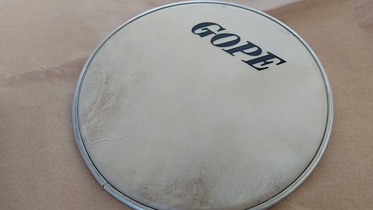 Pele / Couro Gope 8 polegadas para banjo, pandeiros e outros