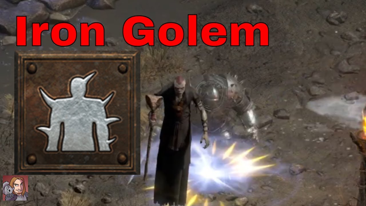 D2R Skills & Abilities - Iron Golem (Necromancer Summoning Tree)