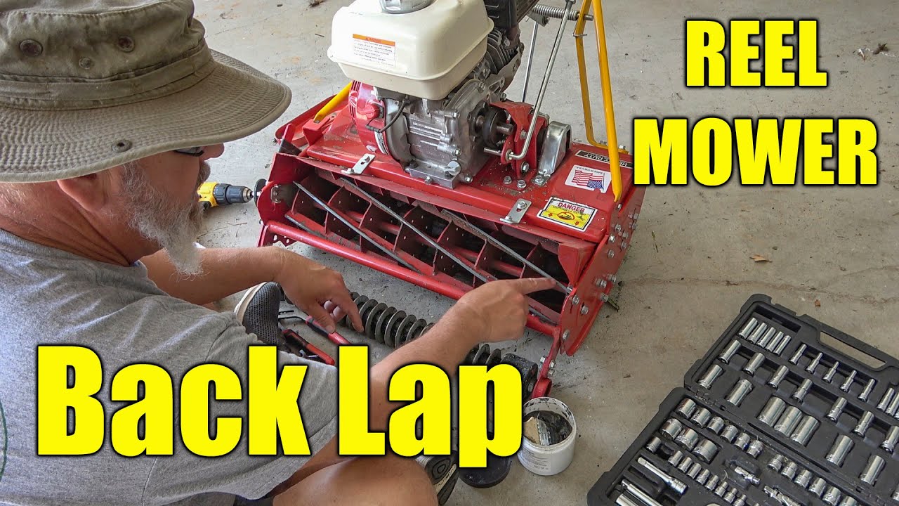 Back Lapping Reel Mower Mclane