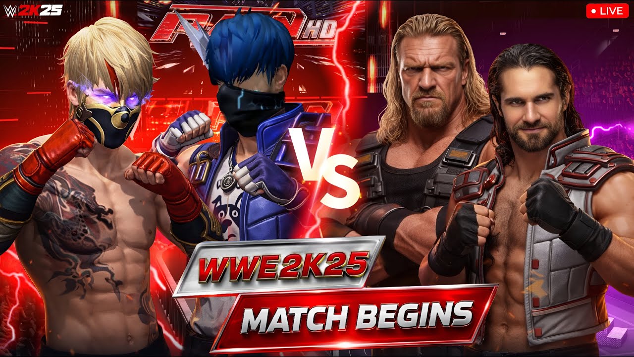 WWE 2K25 GAMEPLAY TAMIL😱🔥 || FFK PRASANTH VS FFK DEEPAK  #ffkprasanth #wwe