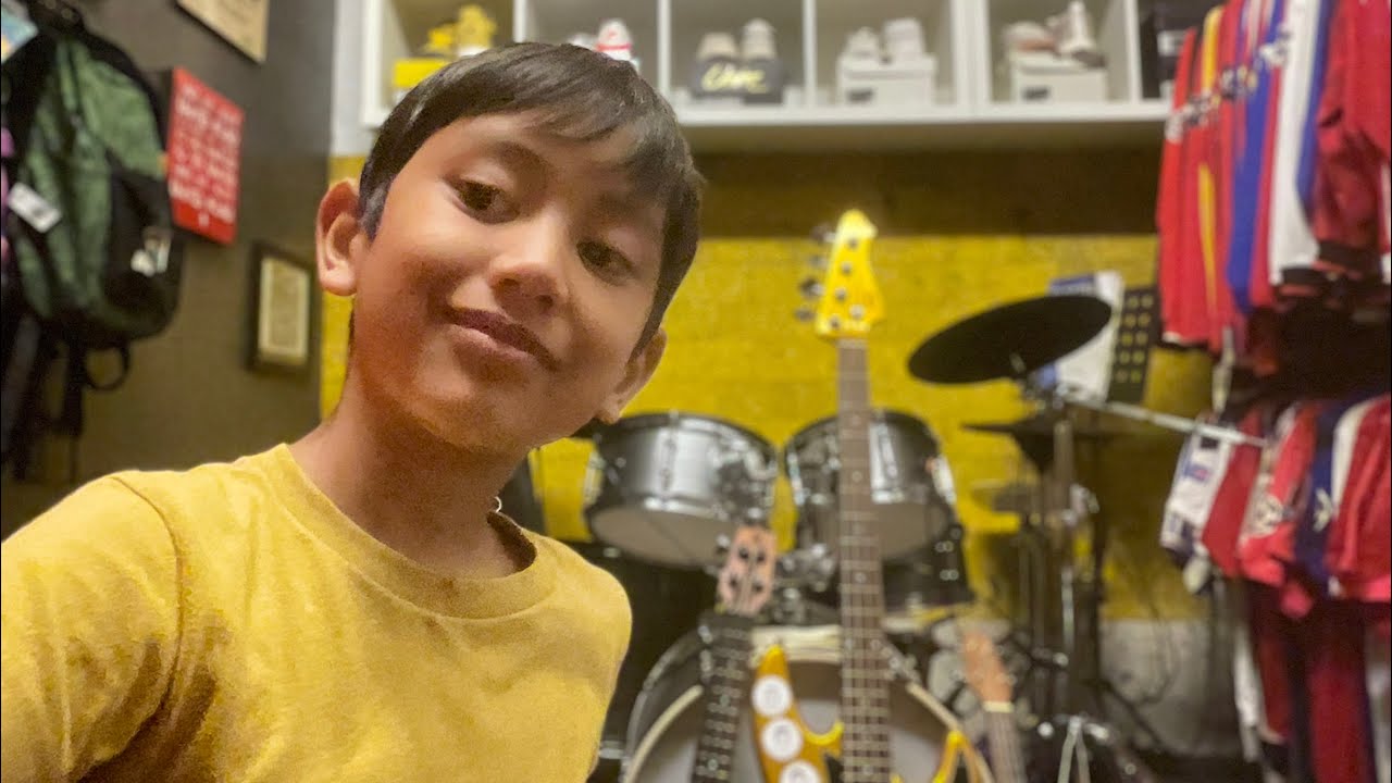 Making a song with Garage Band using EVERY INSTRUMENT in my home