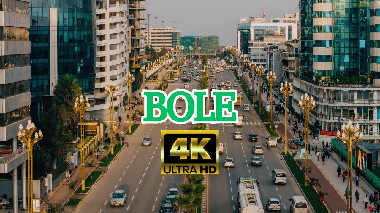 Addis Ababa: Beautiful Bole | 4K