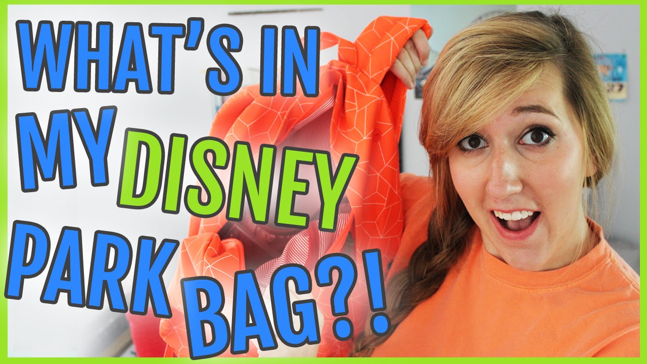 WHAT'S IN MY THEME PARK BAG?! | Molly Buck