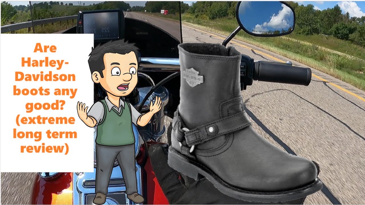 Are Harley-Davidson boots any good? (extreme long term review)