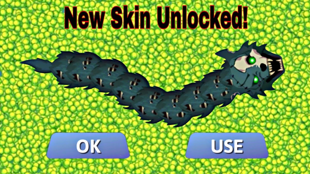 Snake Io New Old Skin Unlocked The Map Epic Snakeio Gameplay