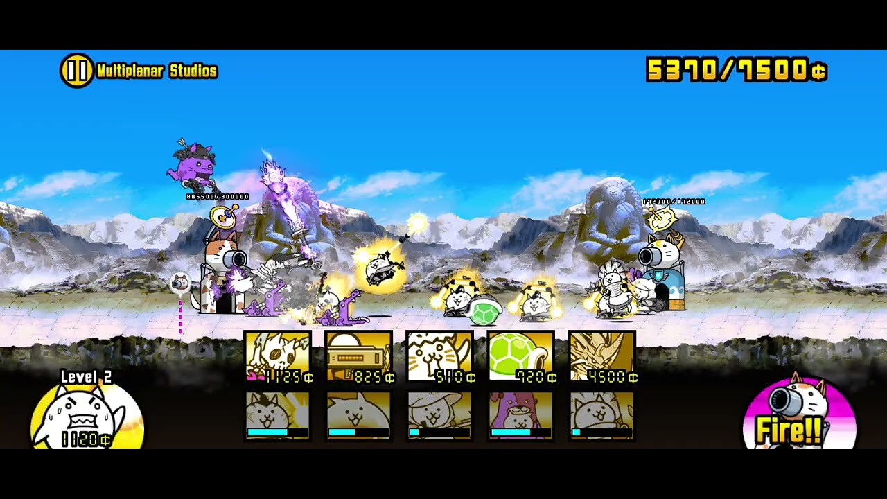 The battle cats multiplanar studios 4 stars/crowns no wave blocker