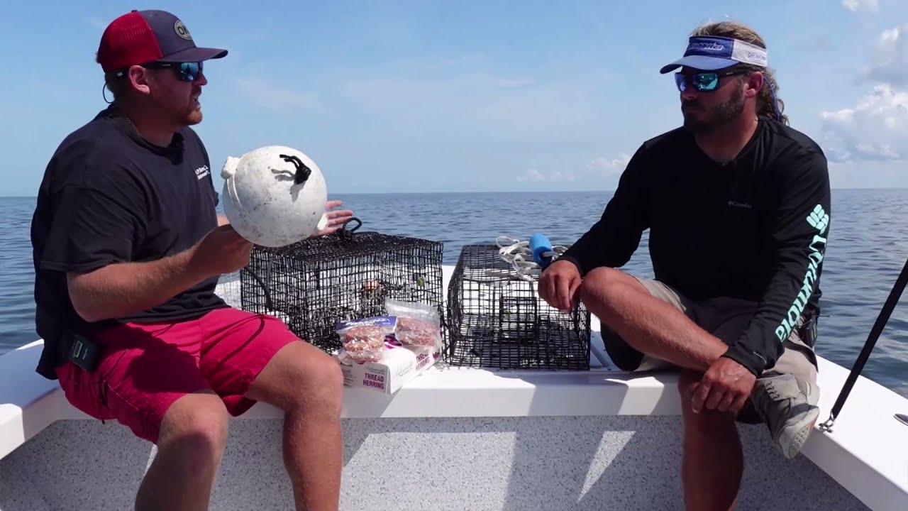 How to use Pinfish Traps! Learn with the cast of Friday Night Fish Talk & Ozello Keys Marina!