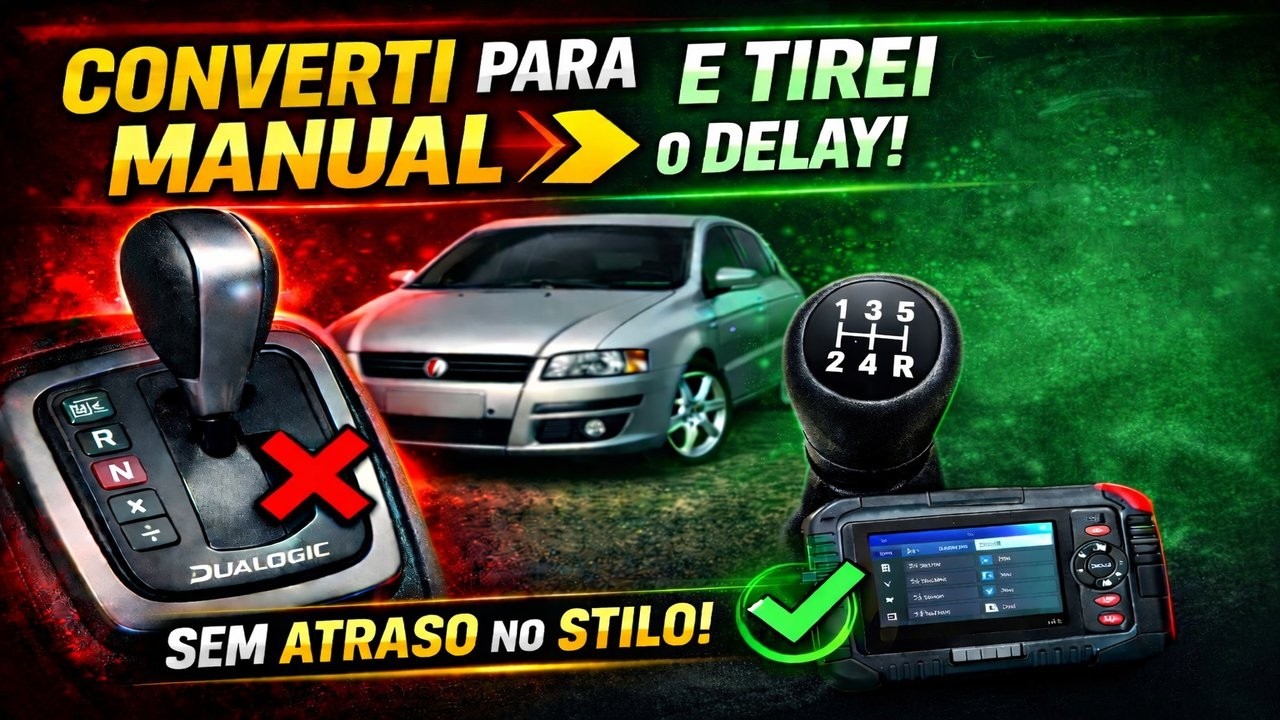 CONVERTI O STILO PARA MANUAL E ELIMINEI O DELAY COM SCANNER PROFISSIONAL (Dualogic → Manual)