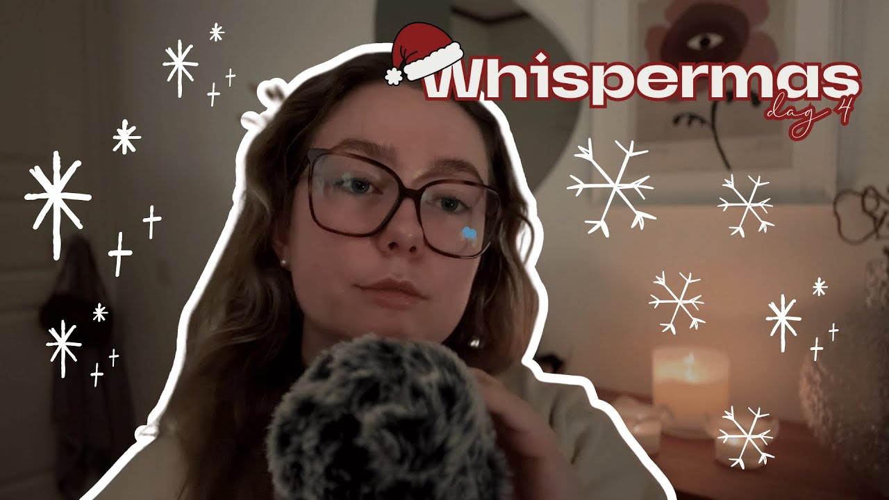 ASMR Whispermas 4 | Chat GPT har skrivit en julsaga ❄️