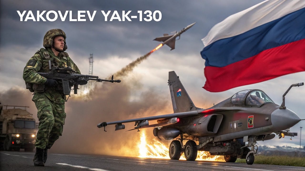 Yak-130 ujawniony, nowy rosyjski samolot szkolno-bojowy, potężny lekki myśliwiec