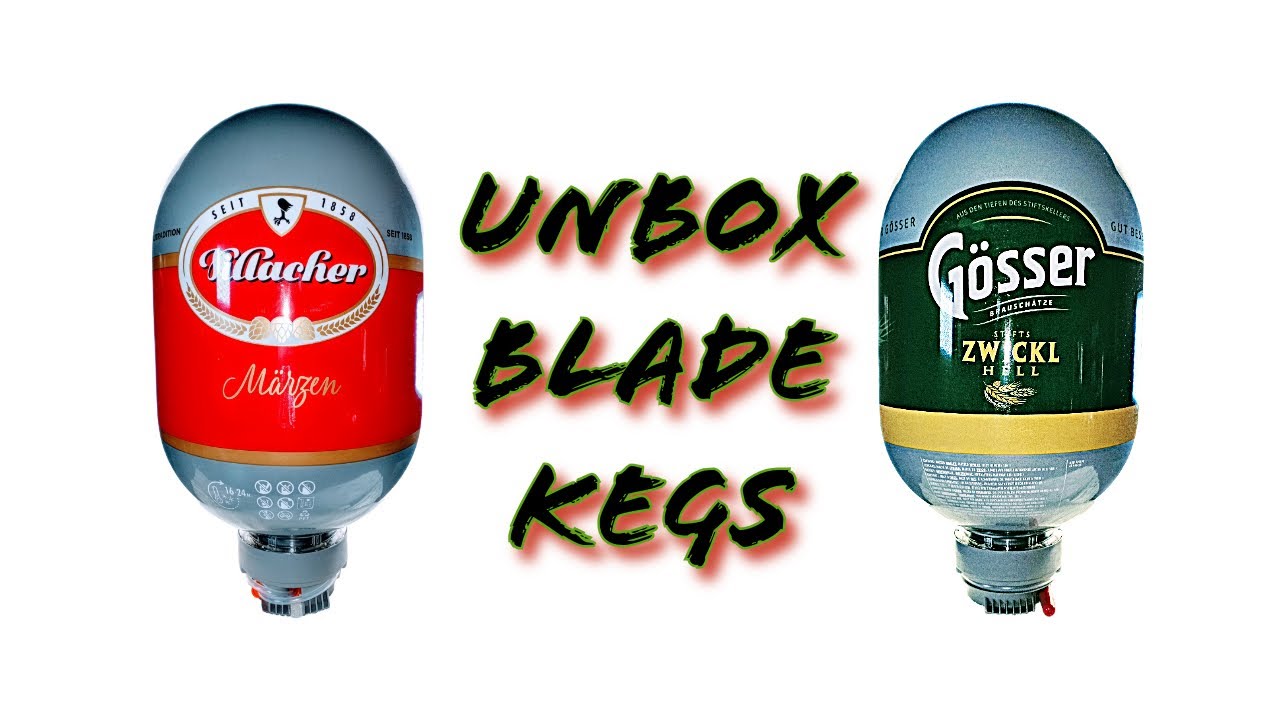 Unboxing Blade Kegs - Gosser Zwickl - Villacher Märzen