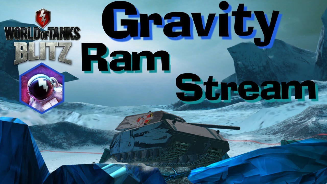 WOT Blitz LIVE - GRAVITY MODE Ramming Stream \\ Test on New Laptop
