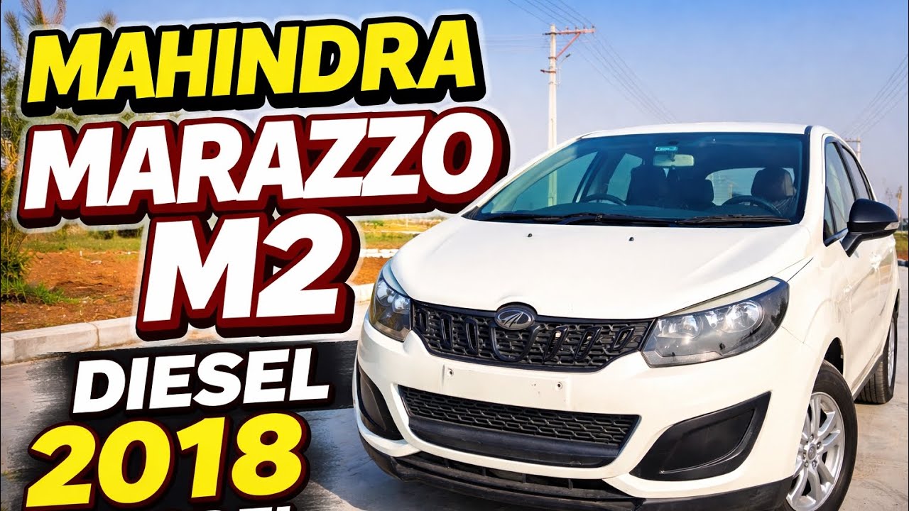 MAHINDRA MARAZZO M2 DIESEL 2018 FOR SALE 🙏☎️ 9849669817.6281830756