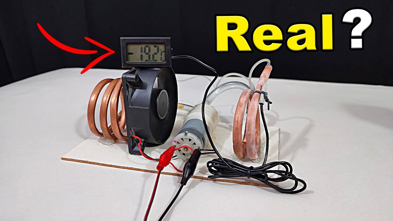 Secret Of Fast Cooling Freezer - How It Works? (Let's Build & Find out) !!!