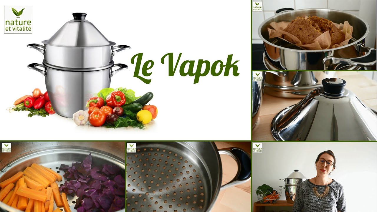 Cuit vapeur douce Vapok : la cuisson saine à moins de 95°C