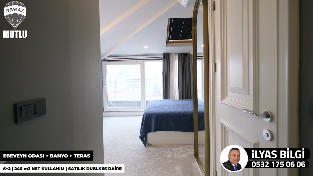 REMAX MUTLU İLYAS BİLGİ CADDEBOSTAN SATILIK DUBLEKS DAİRE