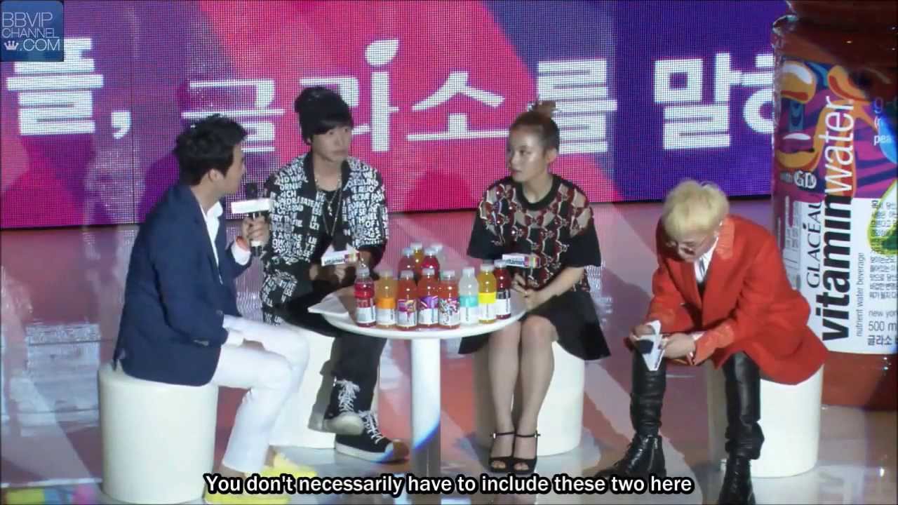 [ENG SUB] GD, Tablo and Lee Hi @ Glaceau Vitamin Water party.
