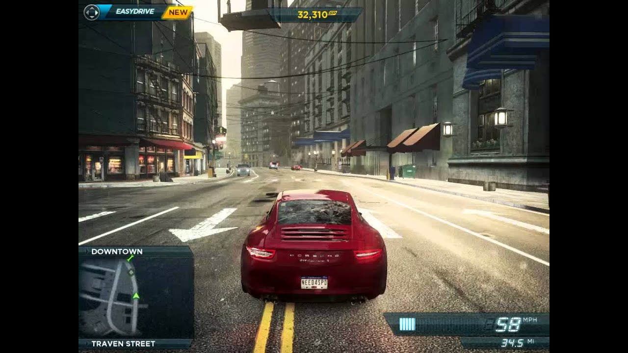 Need For Speed Most Wanted 2012 PC Crashed Gameplay HD