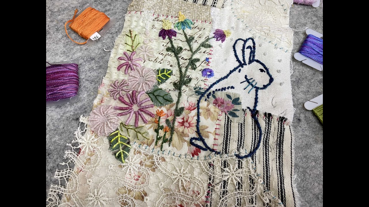 #roxysjournalofstitchery | EP 15 | EMBROIDERED EMBELLISHING