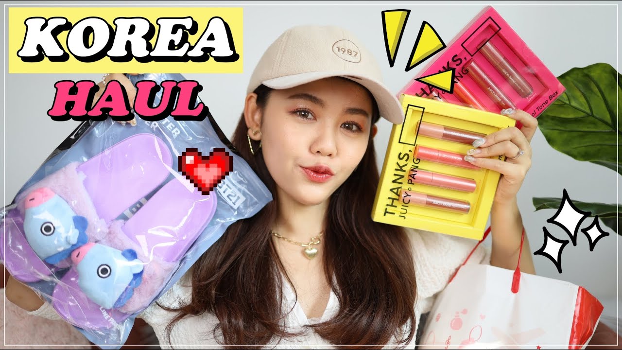 HAUL KOREA ช้อปเกาหลี รอบนี้ ดีต่อใจ มีของแจกด้วยนะ | Wonderpeach