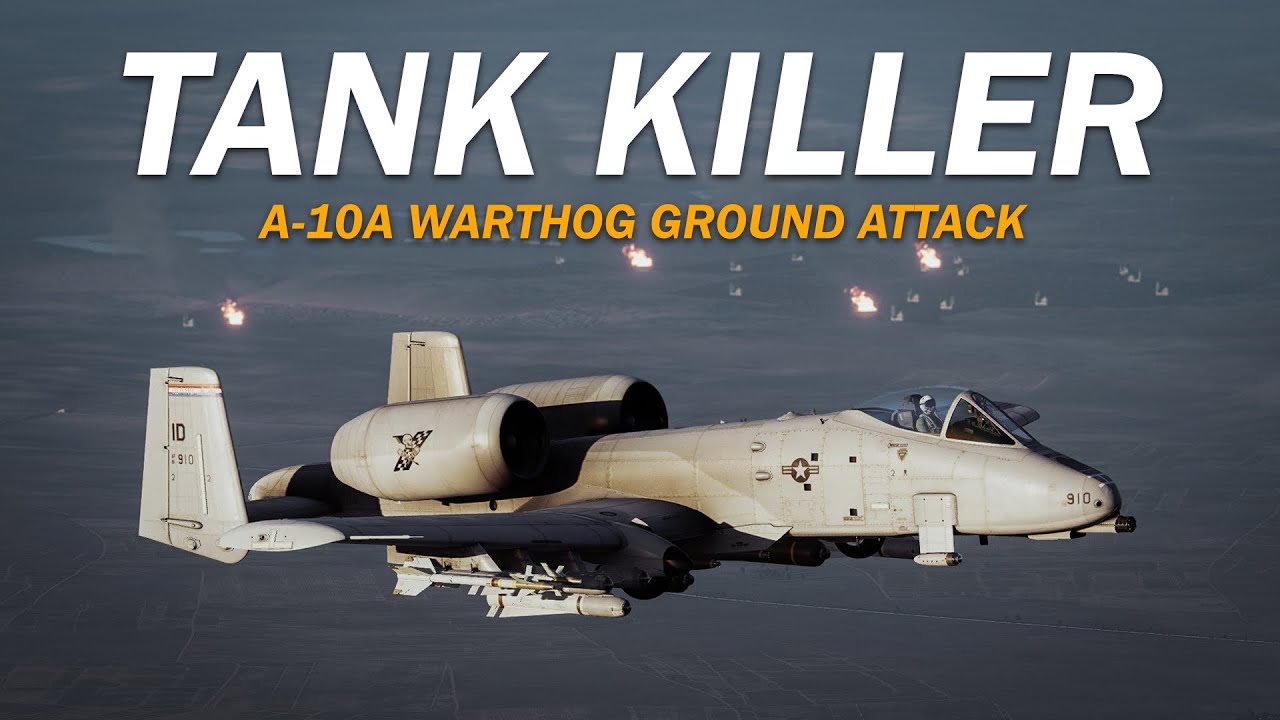 The Warthog is an A2G beast! | DCS A-10A Warthog Ground Attack Mission