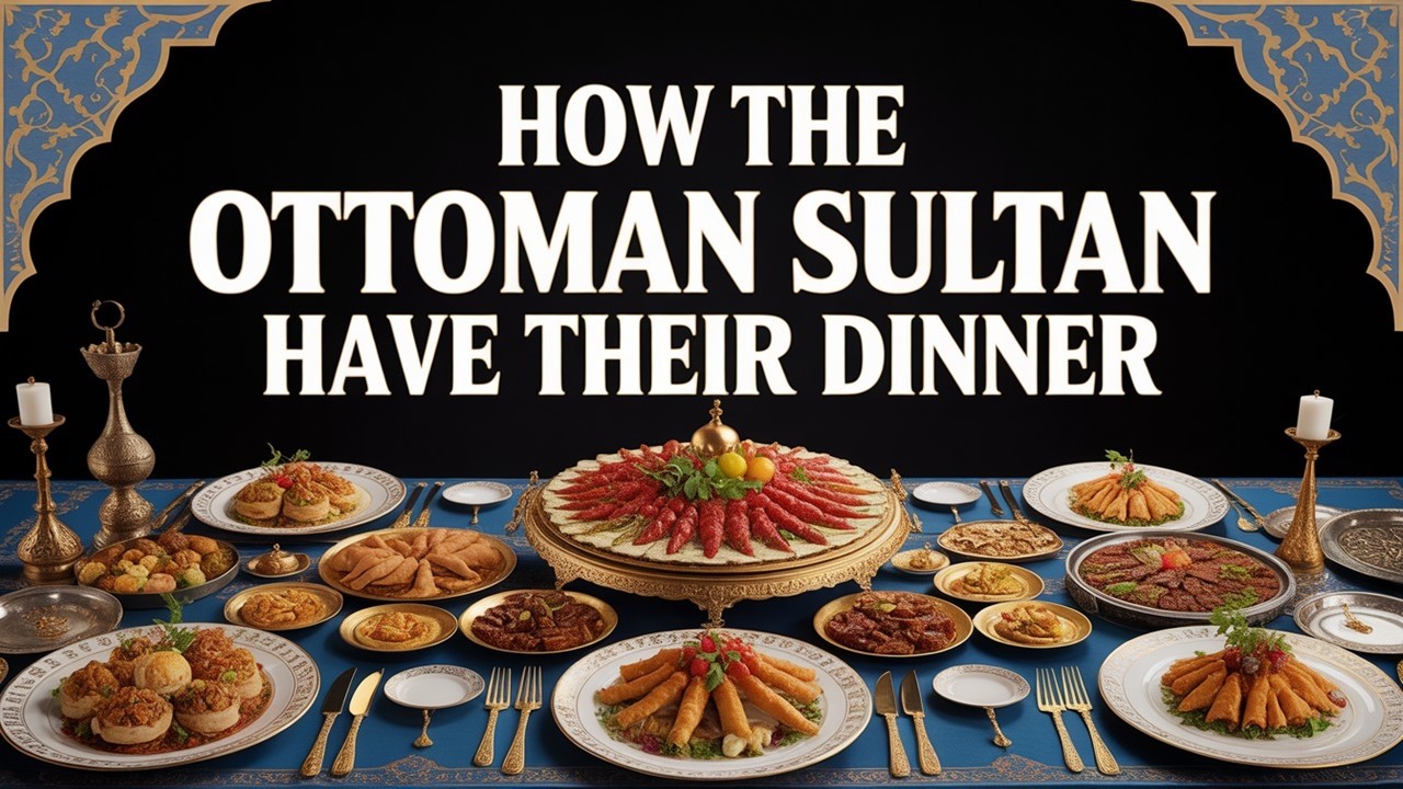 How the Ottoman Sultan Take their Dinner